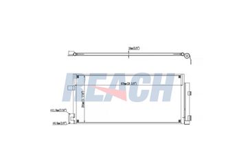 Klima Radyatörü  OPEL ORJINAL 95328644  95328644 96943763