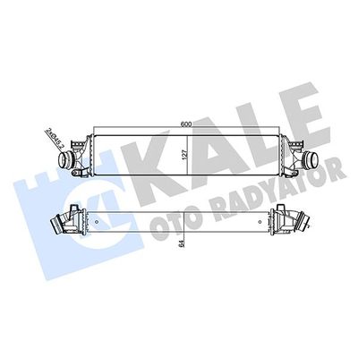 Turbo Radyatörü  Chevrolet Aveo HB (2011->)  VEKA 42-1601