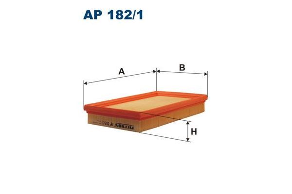 Hava Filtresi  Kia Sephia (1993->)  FILTRON AP 182/1