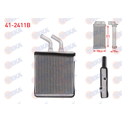 Kalorifer Radyatörü  VEKA 41-2411B