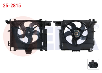 Radyatör Fan ve Motoru  VEKA 25-2815  A0002009323 2009323 000 200 93 23 A000 200 93 23