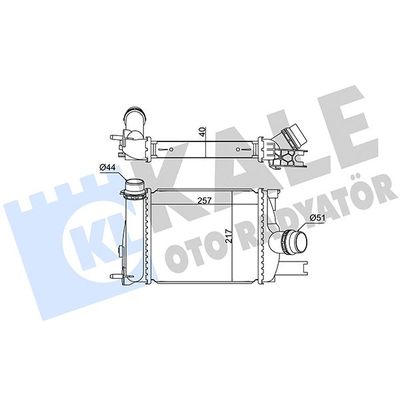 Turbo Radyatörü  Renault Clio IV Sport Tourer (2013->)  VEKA 42-3517