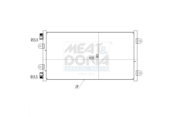 Klima Radyatörü  Fiat Punto (188) 3/5 Kapı (09.1999->)  MAHLE AC 236 000P