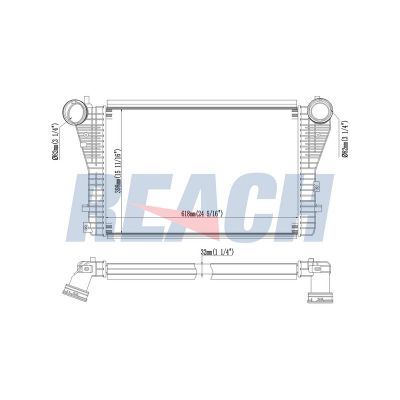 Turbo Radyatörü  Volkswagen Golf Plus V (5M1)(01.2005->2009)  ORİS 1387-4835A