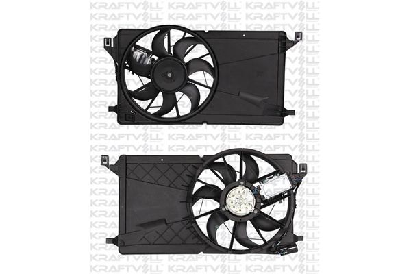 Radyatör Fan ve Motoru  KRAFTVOLL 08120049