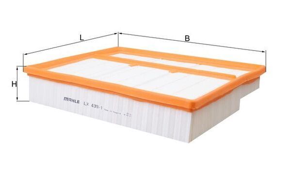 Hava Filtresi  Mercedes CLK Coupe (BM 208)(03.1997->)  MAHLE LX 4391