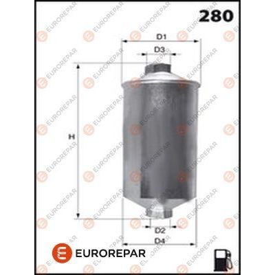 Yakıt Filtresi  Daewoo Espero (1995->)  EUROREPAR E145065
