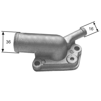 Termostat 87 °C  Fiat Tempra (159) 4 Kapı (1990->)  GATES TH12087G1