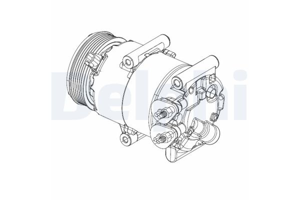 Klima Kompresörü  DELPHI CS20324