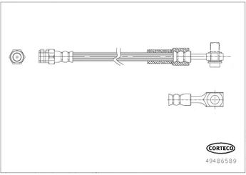 Fren Hortumu Arka Sağ veya Sol FROW 703.1112.015  5Q0611775F
