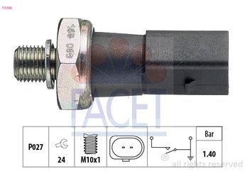 Yağ Müşürü  FACET 7.0168  6D919081B 06D 919 081 B