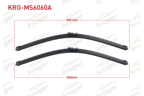 Silecek Süpürgesi Ön  600/600 mm - 24/24 inç Toyota Land Cruiser (J10)(1998->)  KRUGER MS6060A