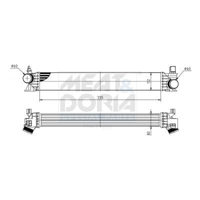 Turbo Radyatörü  Fiat Ducato P.Van 30 (290)(04.2014->)  FIAT ORJINAL 1382429080