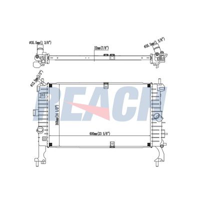 Su Radyatörü  Opel Meriva (2003->)  OPEL ORJINAL 13148295