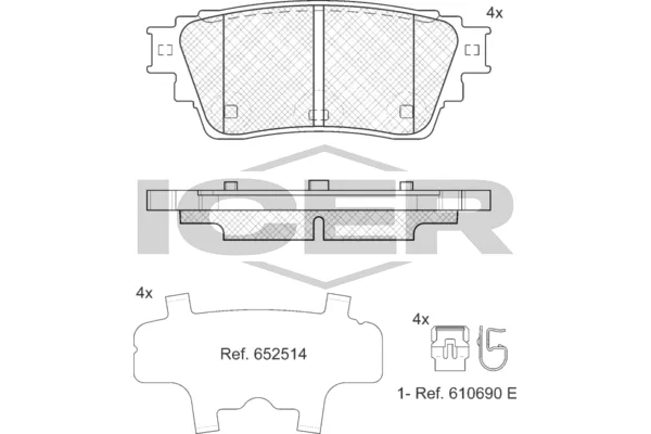 Fren Disk Balata Arka Nissan Ariya (06.2022->)  FEBI BILSTEIN 1003646