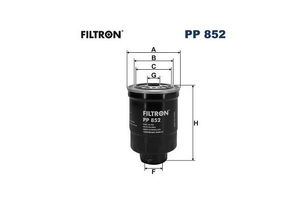 Yakıt Filtresi  Opel Campo (1992->)  FILTRON PP 852