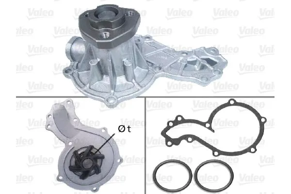 Devirdaim Su Pompası  Volkswagen Santana (327)(08.1981->1984)  VALEO 506666