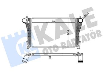 Turbo Radyatörü  MGA 87024  5Q0145803L 5Q0145803AA 5Q0145803H 5Q0145803K 5Q0145803N 5Q0145803P 5Q0145803R 5Q0145803S 5Q0145803T 5QM145803B 5QM145803E