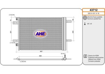 Klima Radyatörü  EUROREPAR 1699102480  1699102480 9829340280