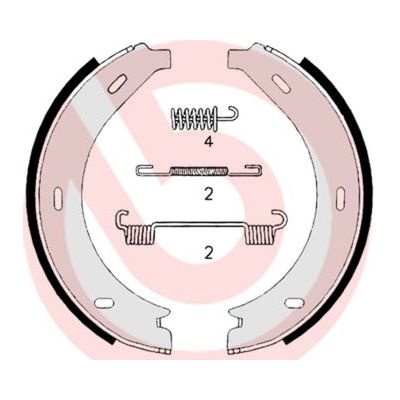 El Fren Balatası  BREMBO S 50 517