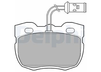 Fren Disk Balata Ön DELPHI LP730  RTC6590 RTC6592 SFP500160 SFP500180 STC1273 STC1673 STC8571 STC8572 STC9150 STC9191 RTC6781 RTC-6781 STC-8571 STC-8572
