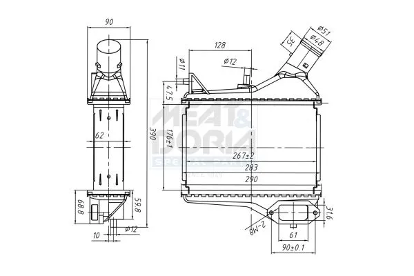 Turbo Radyatörü  MGA 80063