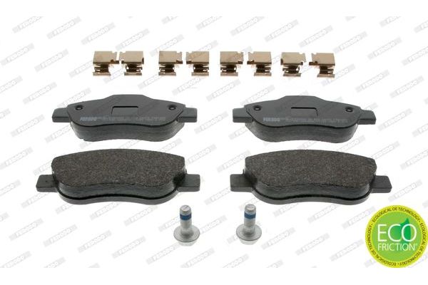 Fren Disk Balata Ön Fiat Panda (169)(09.2003->)  EUROREPAR 1617264980