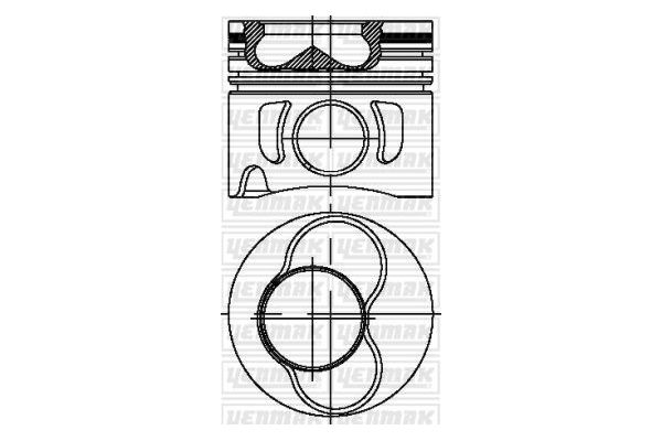 Piston (79.51MM-0.25)  YENMAK 31-04320-025