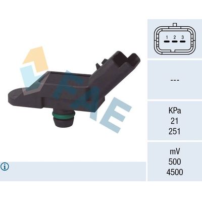 MAP Sensörü  DS 3 (02.2016->)  NGK 91449