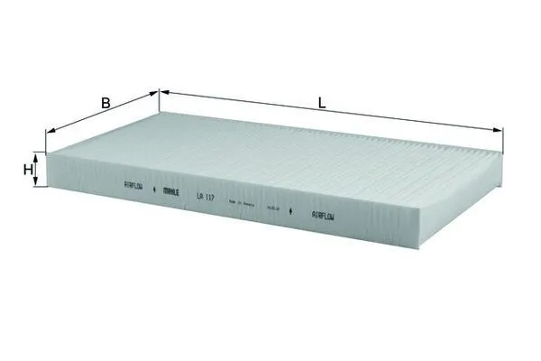 Polen Filtresi  Opel Combo (Corsa C)(2001->)  MAHLE LA 117