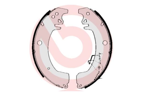 El Fren Balatası  BREMBO S 68 537