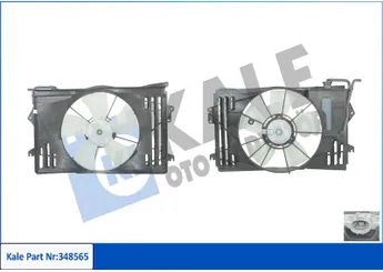 Radyatör Fan ve Motoru  KALE 348565  1671122130 163610D090 16361-0D090 1636121060 16361-21060 163630D040 16363-0D040 163630D100 16363-0D100 167110D070 16711-0D070 167110D071 16711-0D071 167110D072 16711-0D072 167110D160 16711-0D160 1671122100 16711-22100