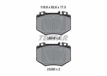 Fren Disk Balata Ön TEXTAR 2328501  A0044200620 44200620 0044200620 A0034206120 34203320 0034203320 A0034203320 34206120 0034206120