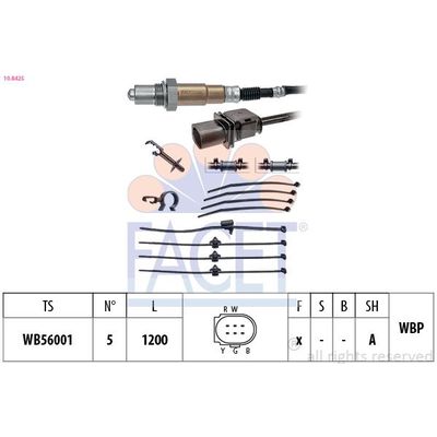Oksijen (Lambda) Sensörü  Porsche Panamera (Typ 970)(09.2009->)  KRAFTVOLL 05010120