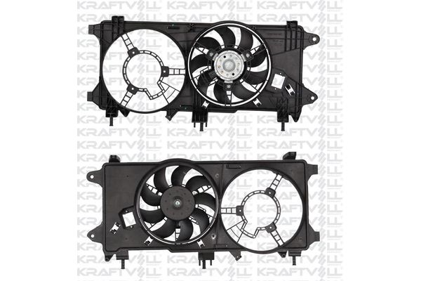 Radyatör Fan ve Motoru  KRAFTVOLL 08120041