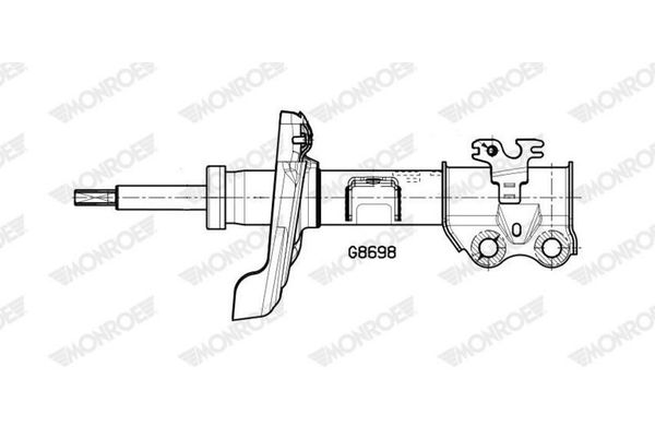 Amortisör Ön Sol Toyota Corolla Sedan / HB (E21)(2019->)  MAHER 30131