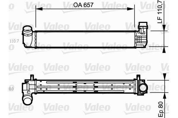 Turbo Radyatörü  VALEO 818870
