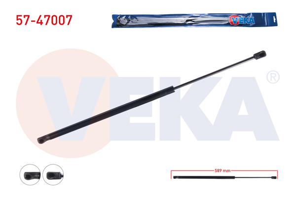 Motor Kaput Amortisörü Sağ VEKA 57-47007