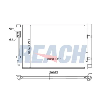 Klima Radyatörü  Hyundai i20 Coupe (GB)(04.2015->)  VEKA 43-2128