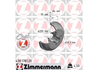 Kampana Arka Sağ veya Sol ZIMMERMANN 430.1781.00  90509107 418025 90425919 90425920 418 025