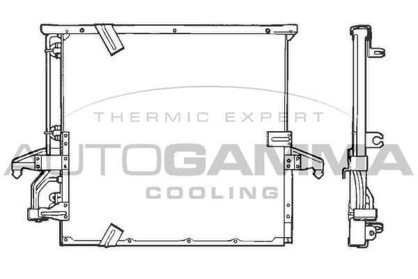 Klima Radyatörü  BMW 3 Serisi Coupe (E36)(1992->)  ORİS CBM165020