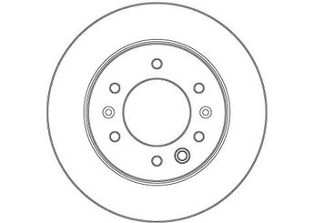 Fren Disk Ayna Arka Sağ ve Sol AYD 51613  5276159000 52761-59000