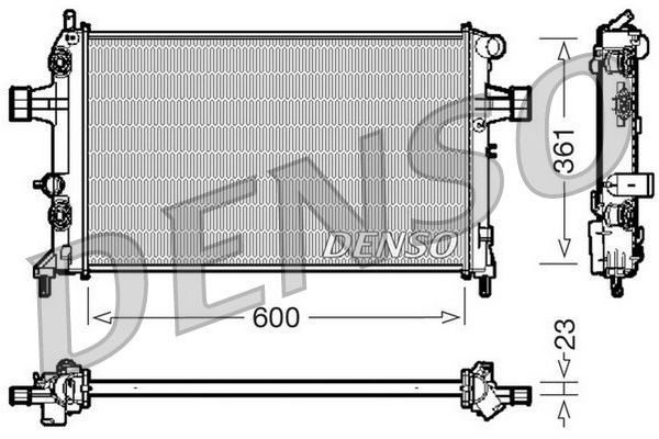 Su Radyatörü  DENSO DRM20086
