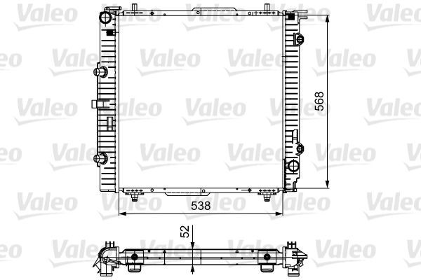 Su Radyatörü  Mercedes G -Serisi (BM 460 / 461)(01.1979->)  VALEO 732459