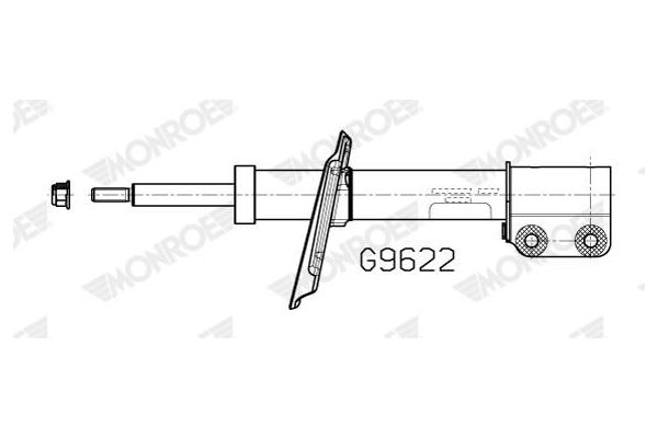 Amortisör Ön Sağ veya Sol Renault Taliant (2021->)  RENAULT ORJINAL 543028508R
