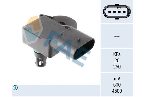 MAP Sensörü  MINI Cabrio (R57)(2008->)  PSA ORJINAL 1922V7