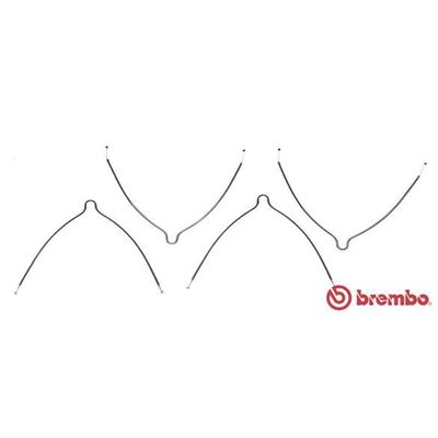 Aksesuar Seti Ön BREMBO A 02 307