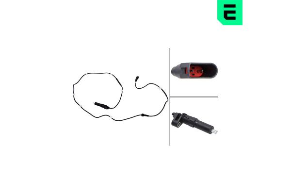 Abs Sensörü Arka Sağ OPTIMAL 06-S425