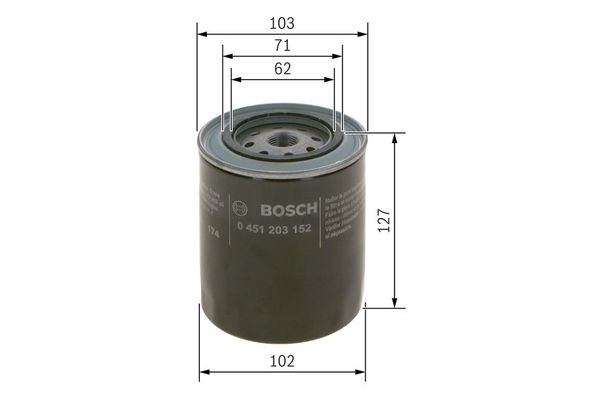 Yağ Filtresi  BOSCH 0 451 203 152