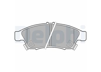 Fren Disk Balata Ön DELPHI LP1739  5581054G50 5581054G60 5581054G30 5581054G51 5581054G61 55810-54G50 55810-54G60